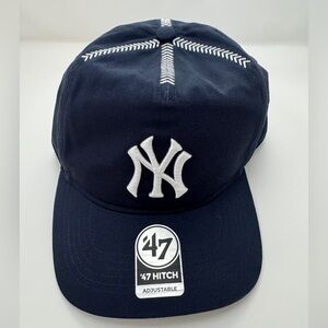 NWT Madhappy Yankees 47 Hitch Dark Blue Cap with White Accents